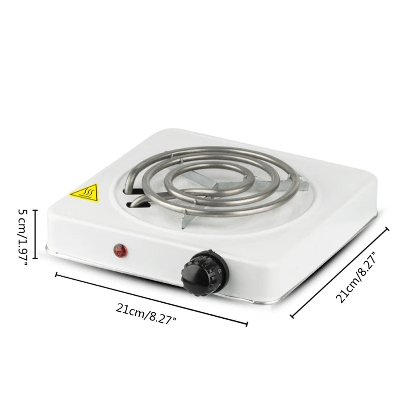 RAF 1000W Electric Hot Plate Stove – Adjustable Temperature Portable Electric Cooker for Home & Kitchen